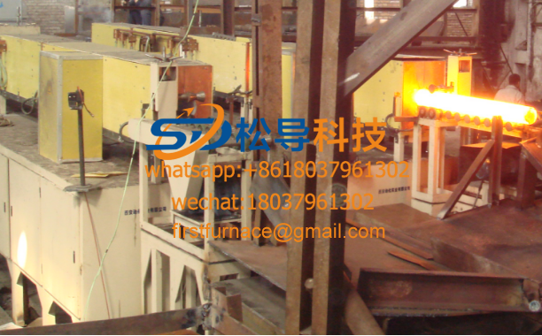 1000KW bar medium frequency induction heating furnace