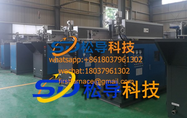 Round steel induction heating furnace
