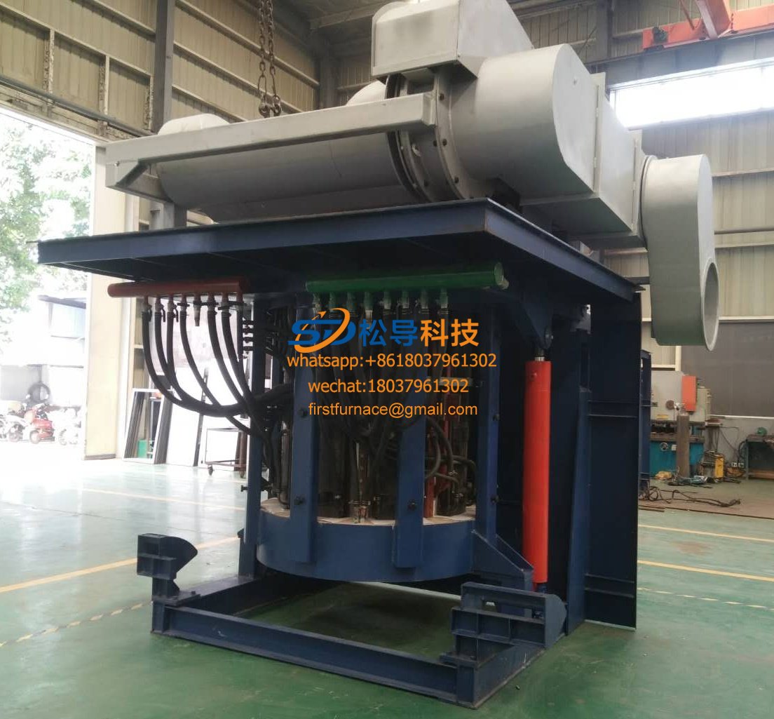 3T steel melting induction furnace