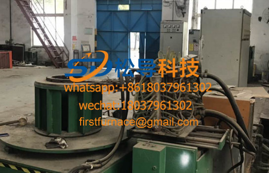 Motor end ring intermediate frequency brazing equipment