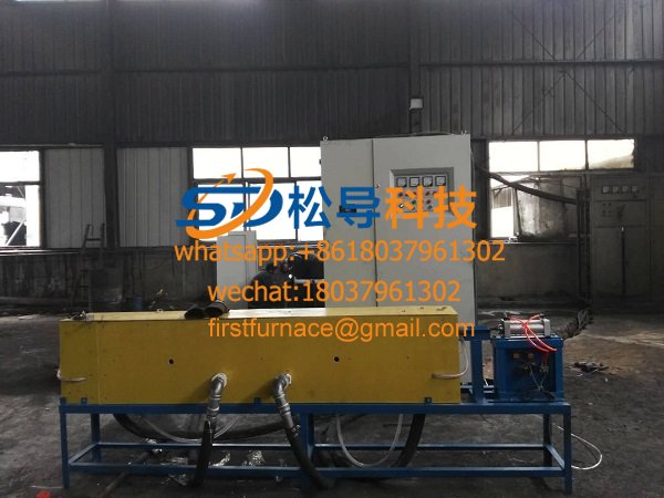 Round bar medium frequency induction heating furnace 