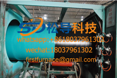 (φ48-φ159mm) 3PE steel pipe anti-corrosion production line