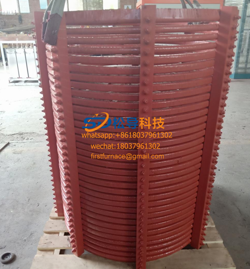3 tons induction furnace coil customize