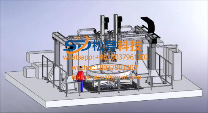 Gear ring high frequency quenching equipment